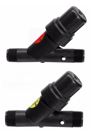 Druckgeregelter Filter (RBY) Rain-Bird; PRF-075-RBY 3/4", PRF-100-RBY 1", Filter mit Druckminderer Rain Bird